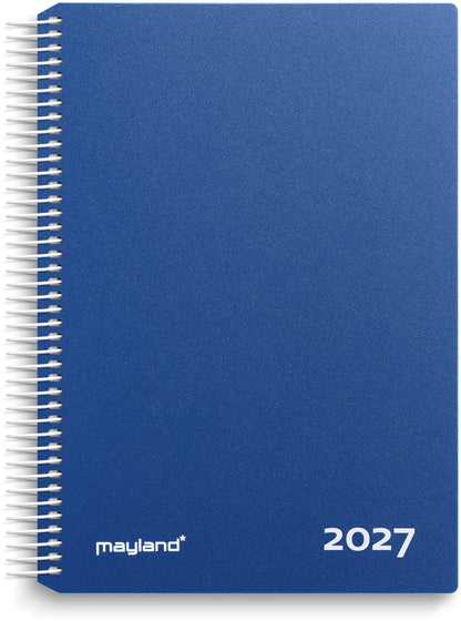 TIMEKALENDER BLÅ PP-PLAST 2027