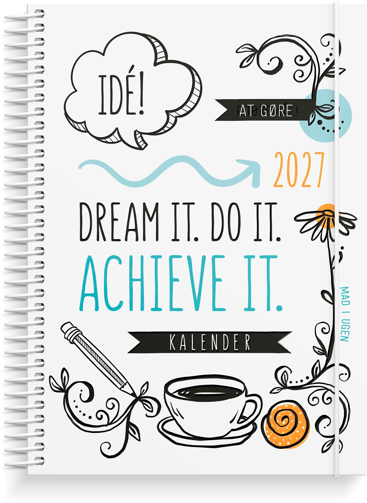 DOODLE I A5 UGEKALENDER 2027