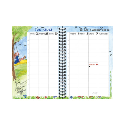PLAKATFORLAGET UGEKALENDER MED KOLONNER 2027