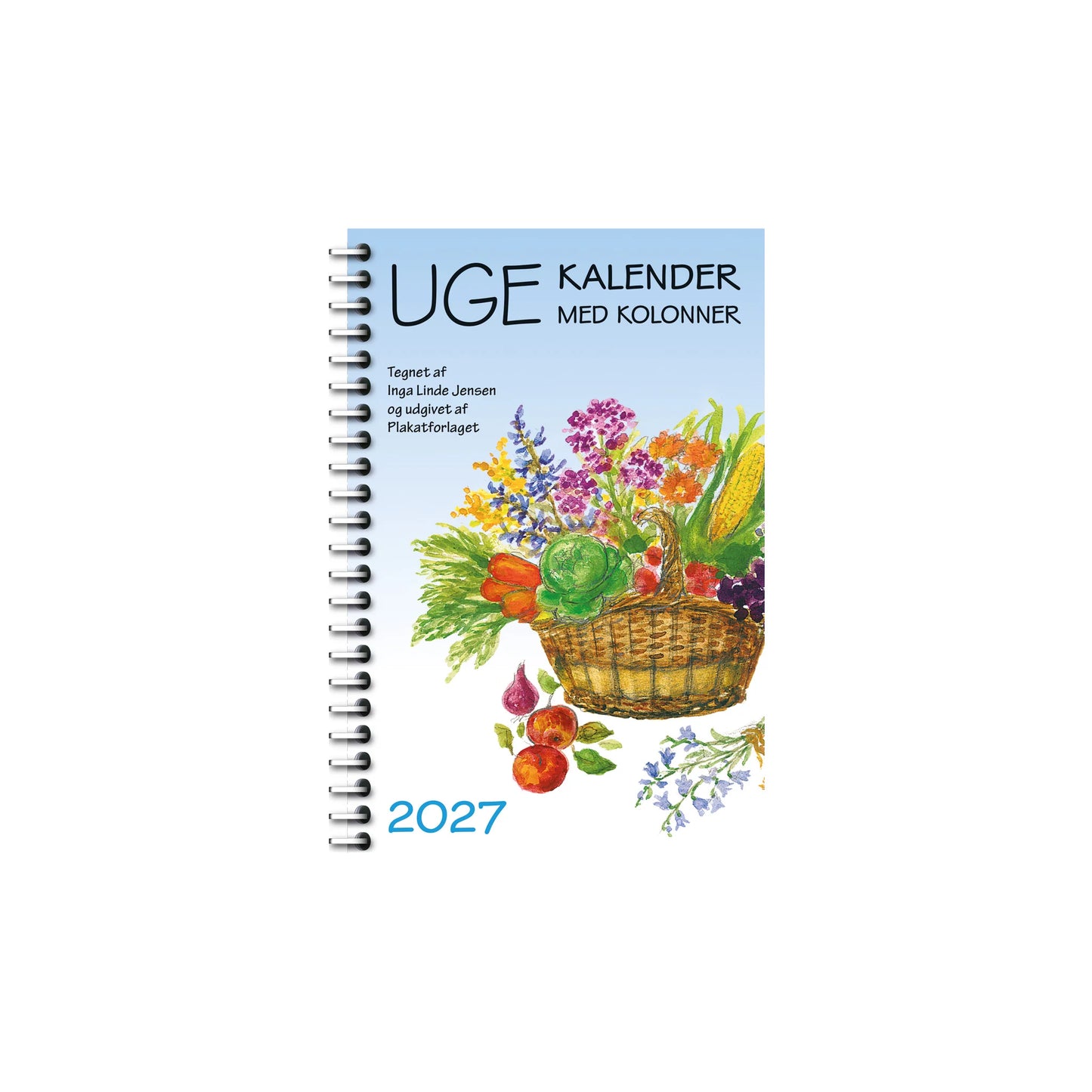 PLAKATFORLAGET UGEKALENDER MED KOLONNER 2027