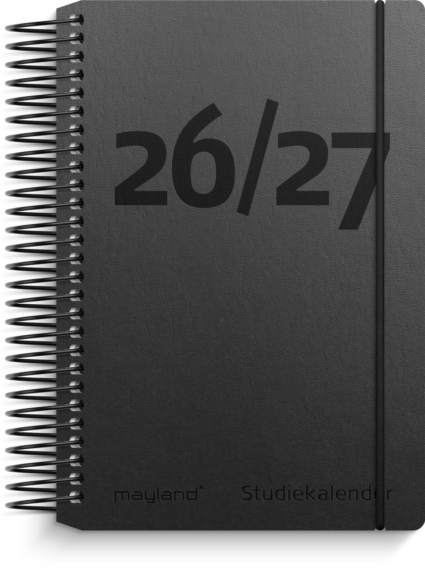 STUDIE MINI DAGKALENDER SORT GENBRUGSKARTON 2026/2027