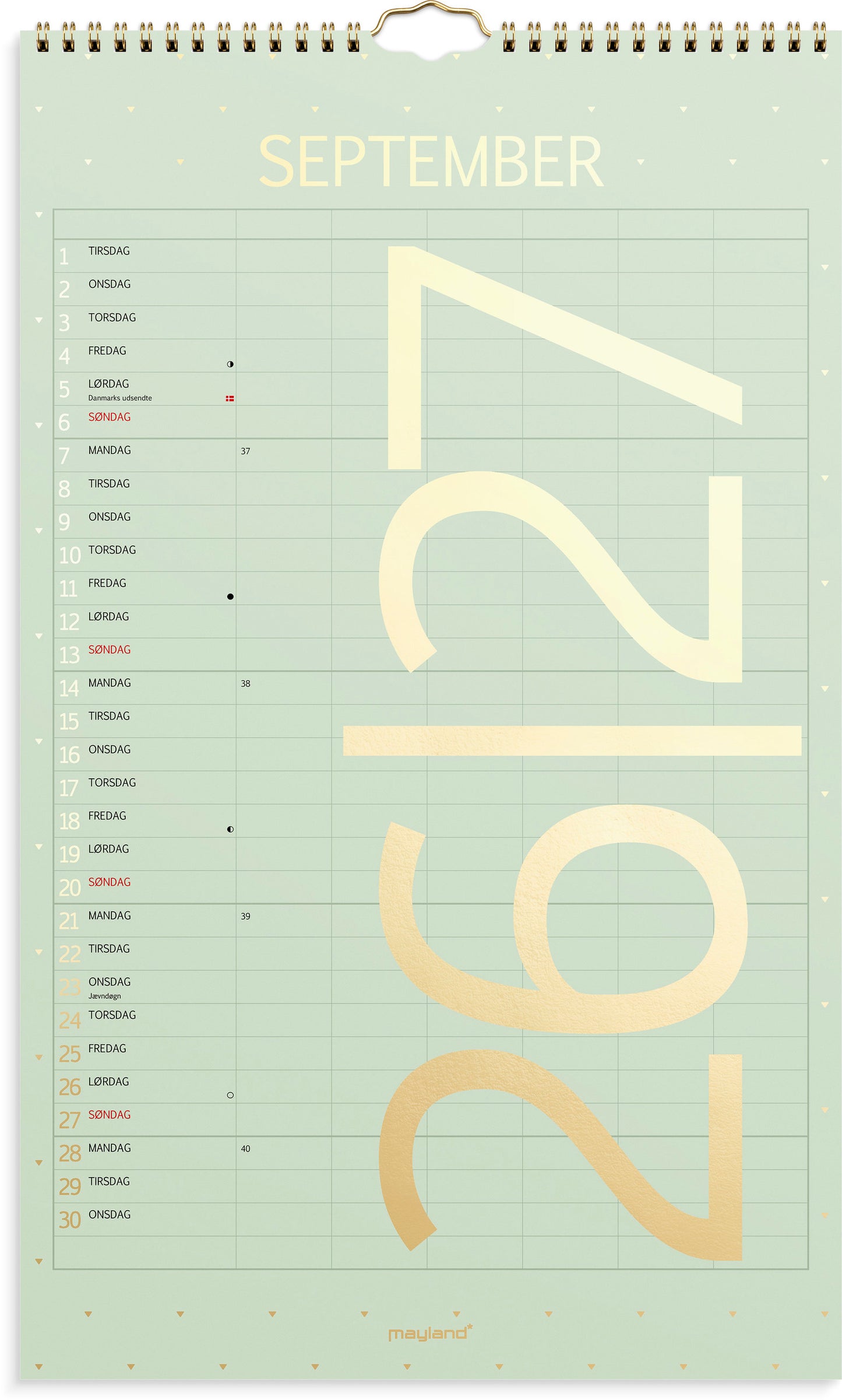 STUDIE FAMILIEKALENDER COLOR 2026/2027