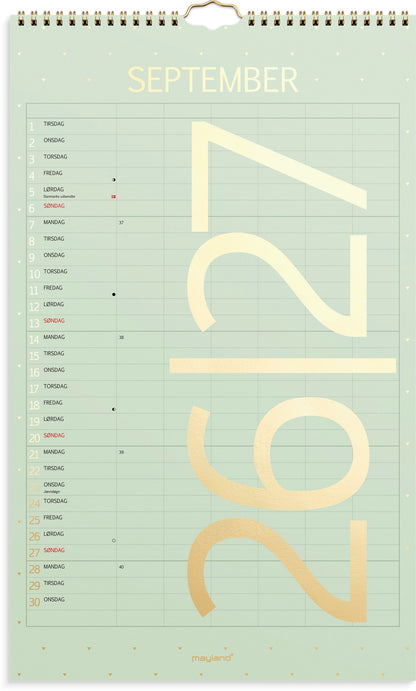 STUDIE FAMILIEKALENDER COLOR 2026/2027