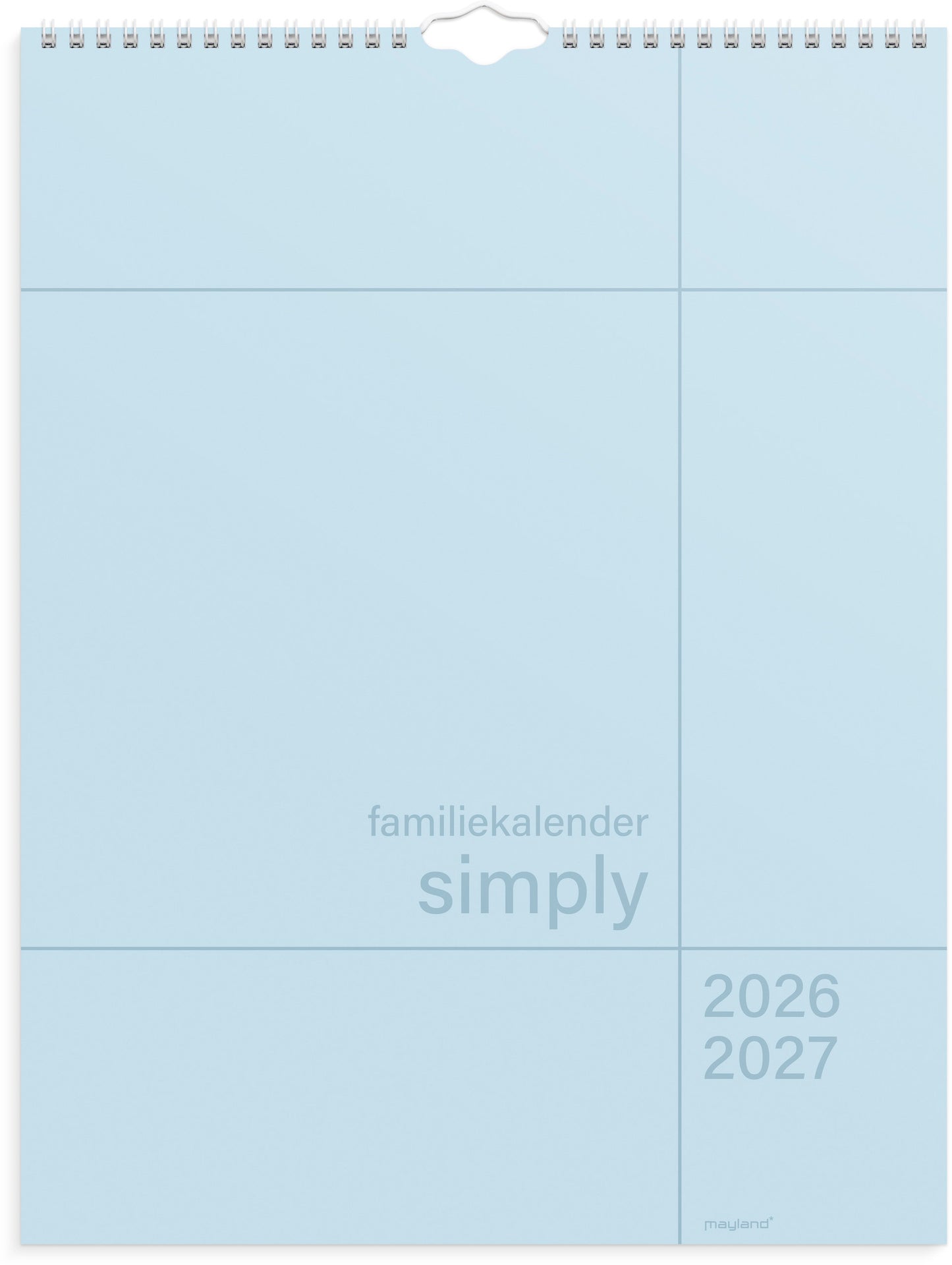 STUDIE FAMILIEKALENDER SIMPLY 2026/2027