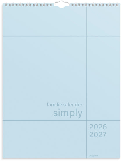 STUDIE FAMILIEKALENDER SIMPLY 2026/2027