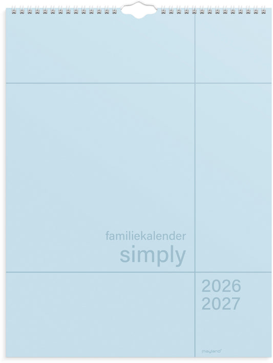STUDIE FAMILIEKALENDER SIMPLY 2026/2027