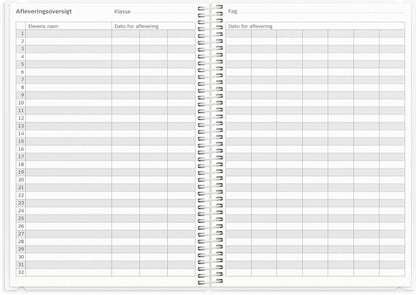 STUDIE LÆRERKALENDER A5 2I1 2026/2027