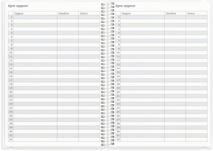 STUDIE LÆRERKALENDER A5 2I1 2026/2027