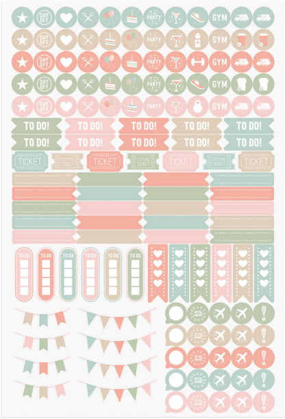 STUDIE DOODLE A5 UGEKALENDER 2026/2027