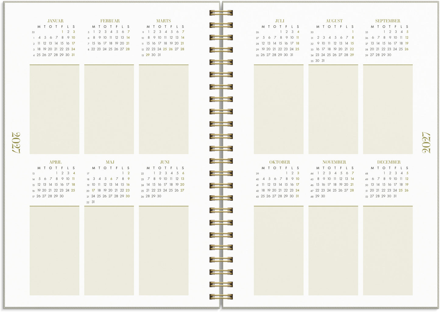 STUDIE LIFE PLANNER ESSENTIALS A5 2026/2027