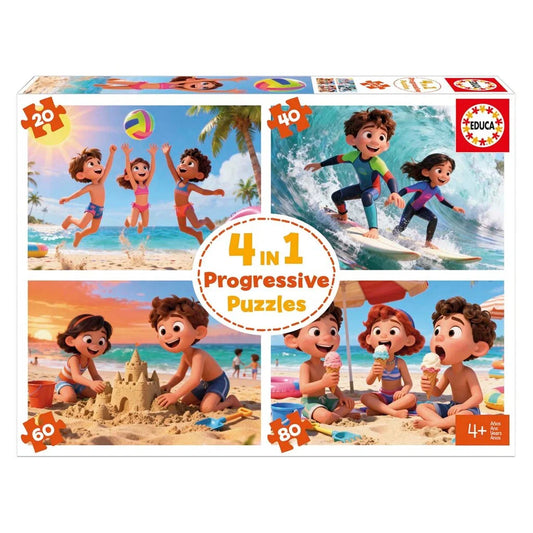 DAY AT THE BEACH  4-I-1 PUSLESPIL