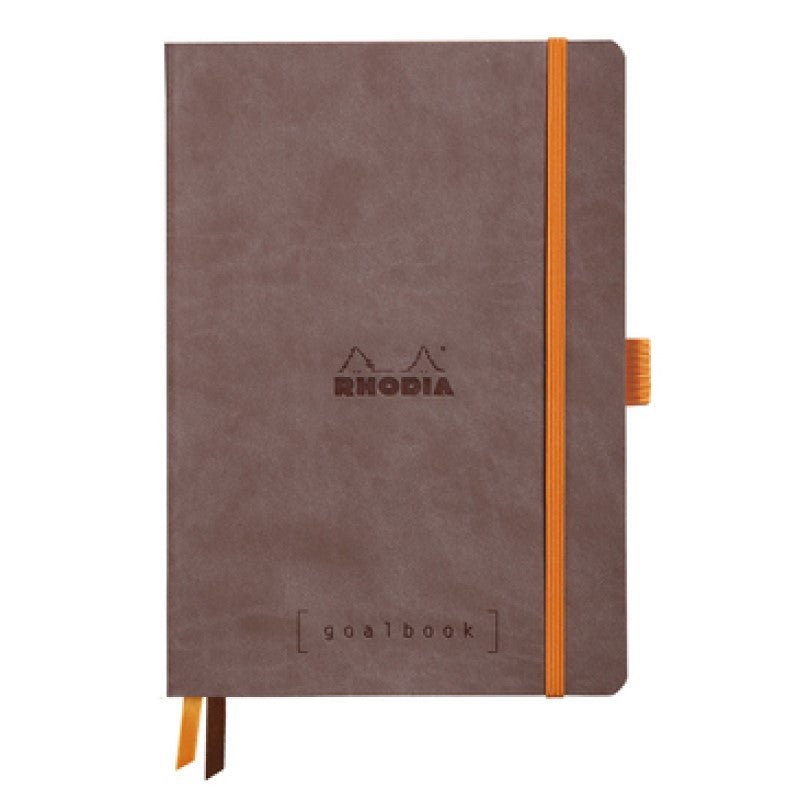 RHODIA SOFTCOVER GOALBOOK CHOCOLAT A5 220 S.
