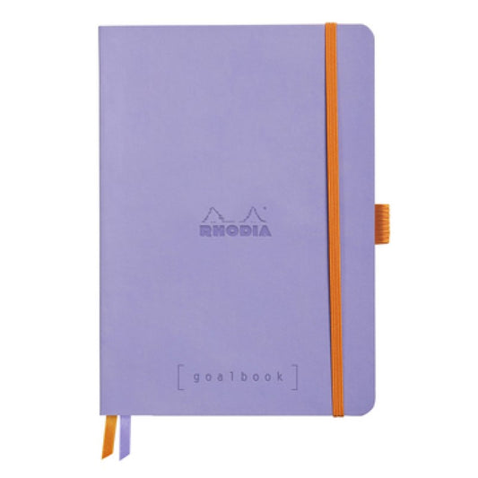 RHODIA SOFTCOVER GOALBOOK IRIS A5 220 SIDER DOTS