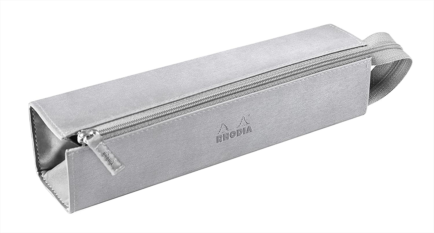 HARD CASE PENCIL BOX SILVER