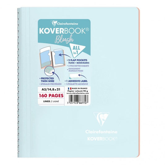 KOVERBOOK A5 ICEBLUE