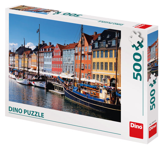 NYHAVN -  DINO PUSLESPIL 500 BRIKKER
