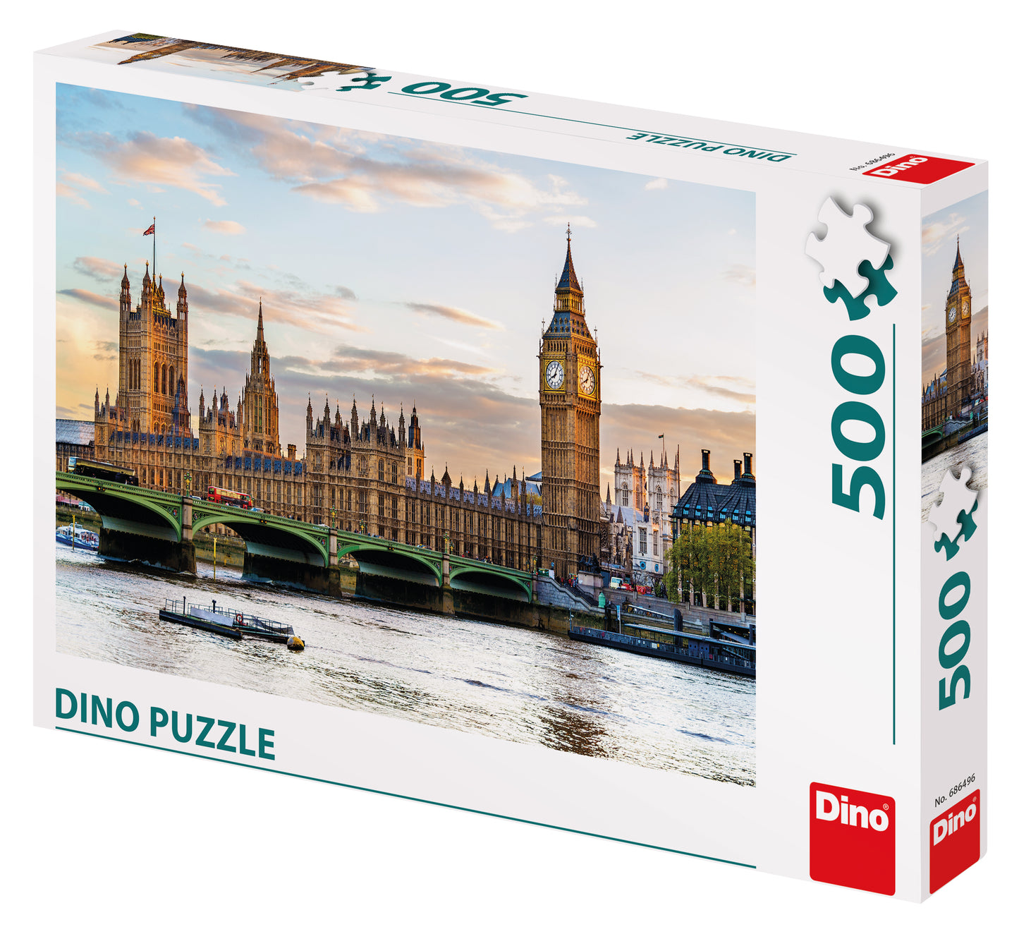 THE PALACE OF WESTMINISTER -  DINO PUSLESPIL 500 BRIKKER
