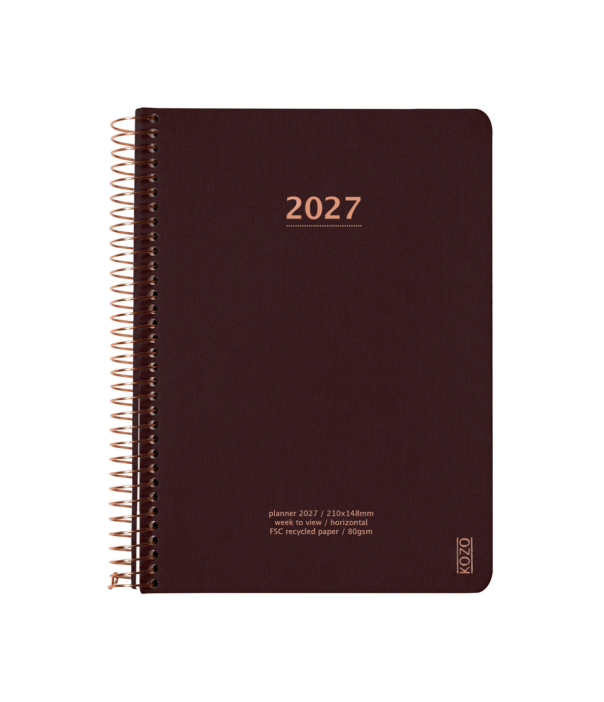 KOZO KALENDER A5 UGE COFFEE