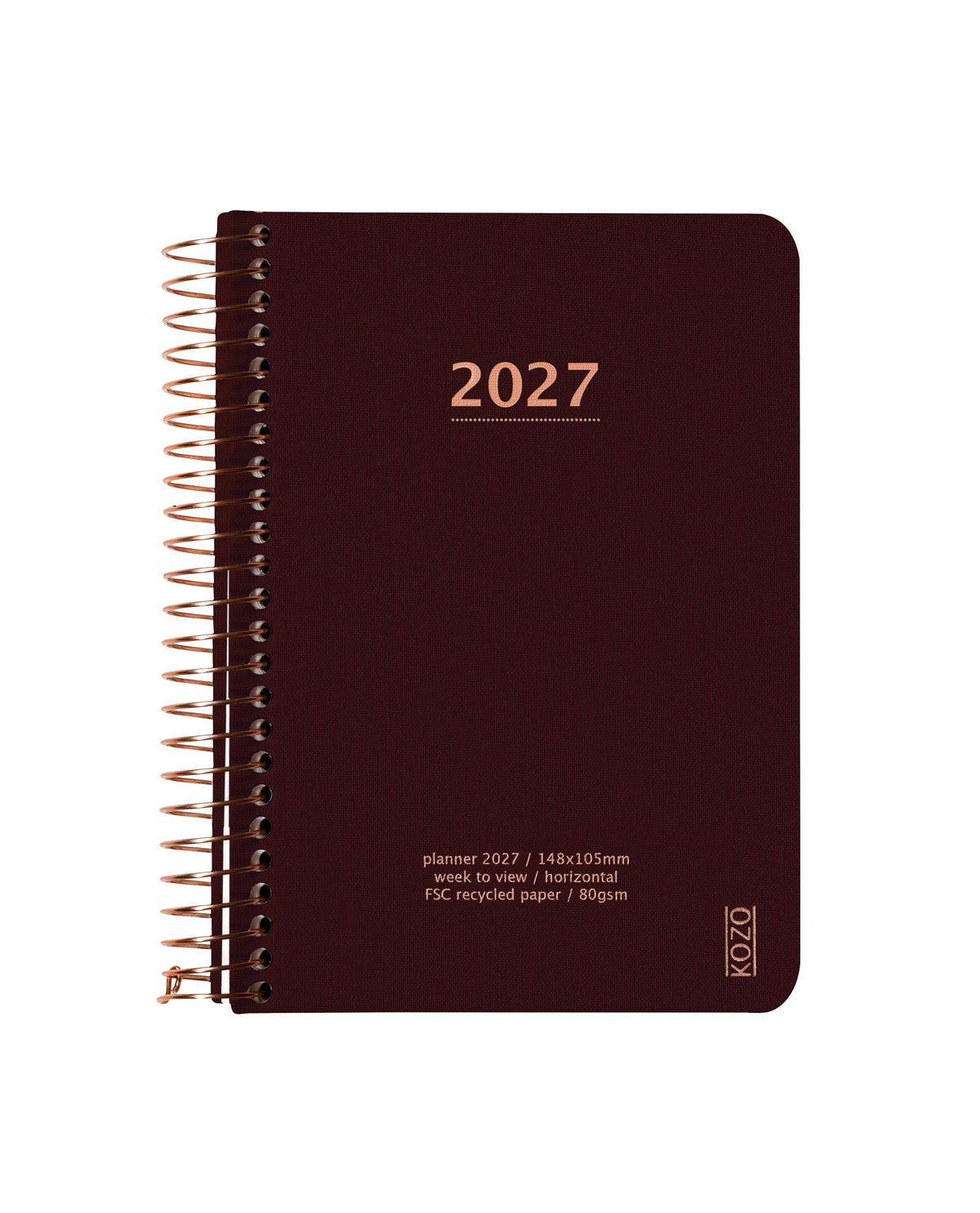 KOZO KALENDER 2027 A6 UGE COFFEE