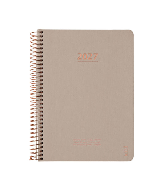 KOZO KALENDER A5 2027 UGE SAND