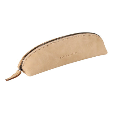 FLYING SPIRIT TRIANGEL PENCIL CASE BEIGE