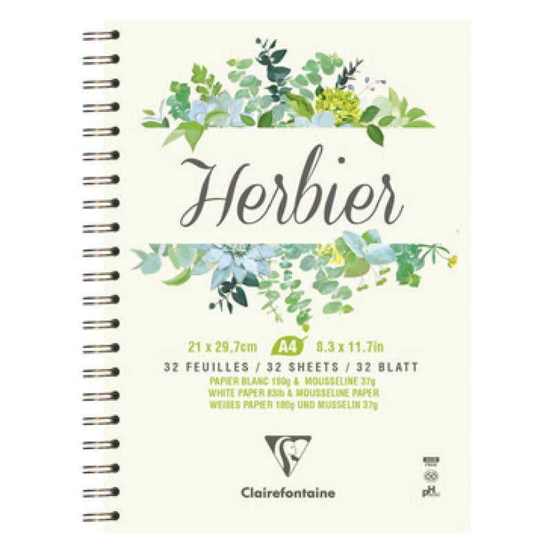HERBIES CF. BLOK TIL PRESSEDE BLOMSTER OG URTER