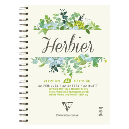 HERBIES CF. BLOK TIL PRESSEDE BLOMSTER OG URTER