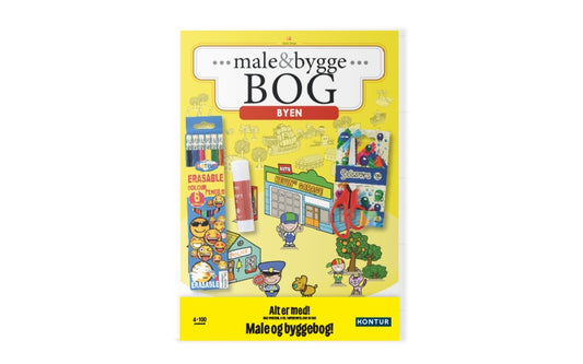 MALE & BYGGE BYEN M FARVEBLYANTER MV