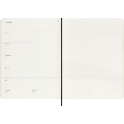 CLASSIC SOFT 18M 26/27 WEEK NOTE XL SORT