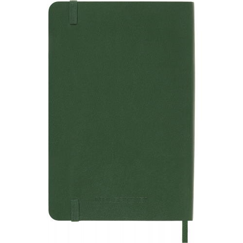 MOLESKINE CLASSIC SOFT 12M WEEK NOTE POCKET MYRTLE GREEN 2027