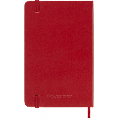 MOLESKINE CLASSIC HARD 12M WEEK NOTE POCKET RØD 2027