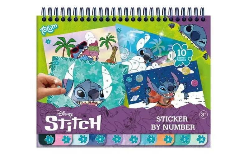 STICKERS BY NUMBER DISNEY STITCH
