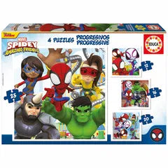 EDUCA 12-16-20-25 SPIDEY PUSLESPIL