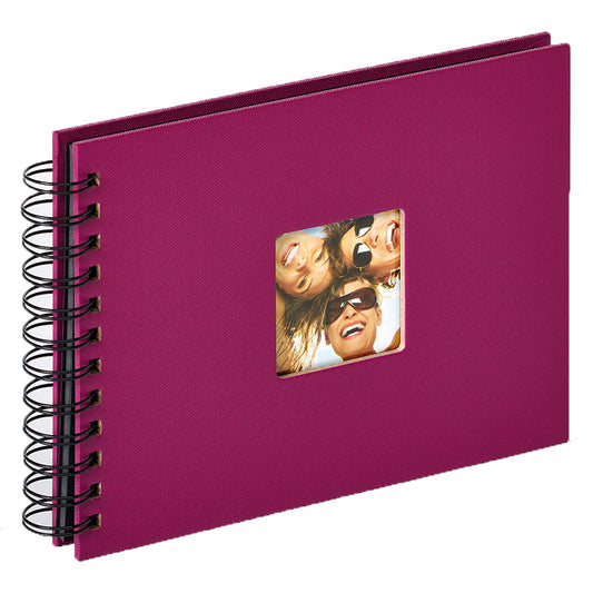 ALBUM SPIRAL BORDEAUX 40 SORTE SIDER 23X17 FUN