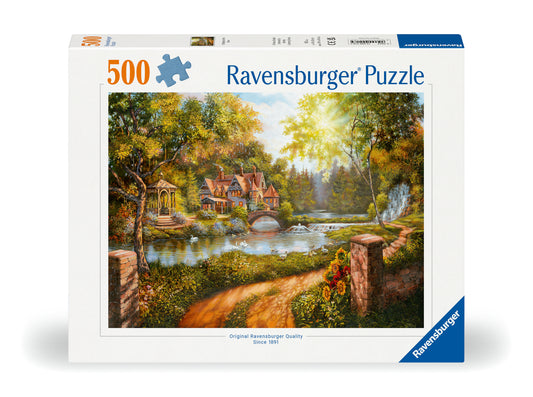 RAVENSBURGER COTTAGE BY THE RIVER 500 PCS