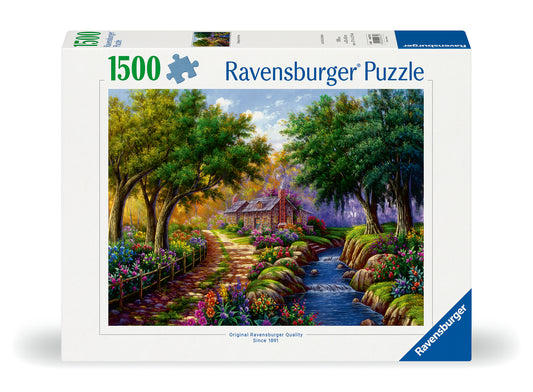 RAVENSBURGER COTTAGE BY THE RIVER 1500 PCS