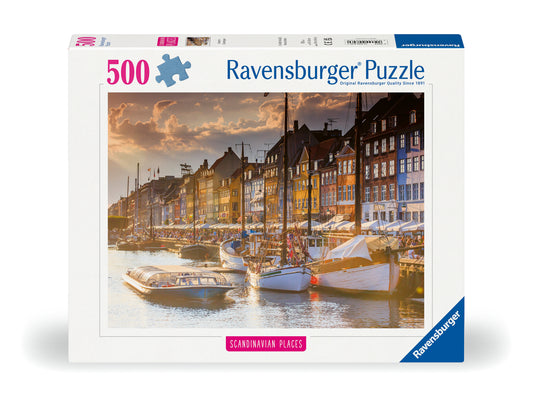 RAVENSBURGER SUNSET IN COPENHAGEN 500 BRIKKER