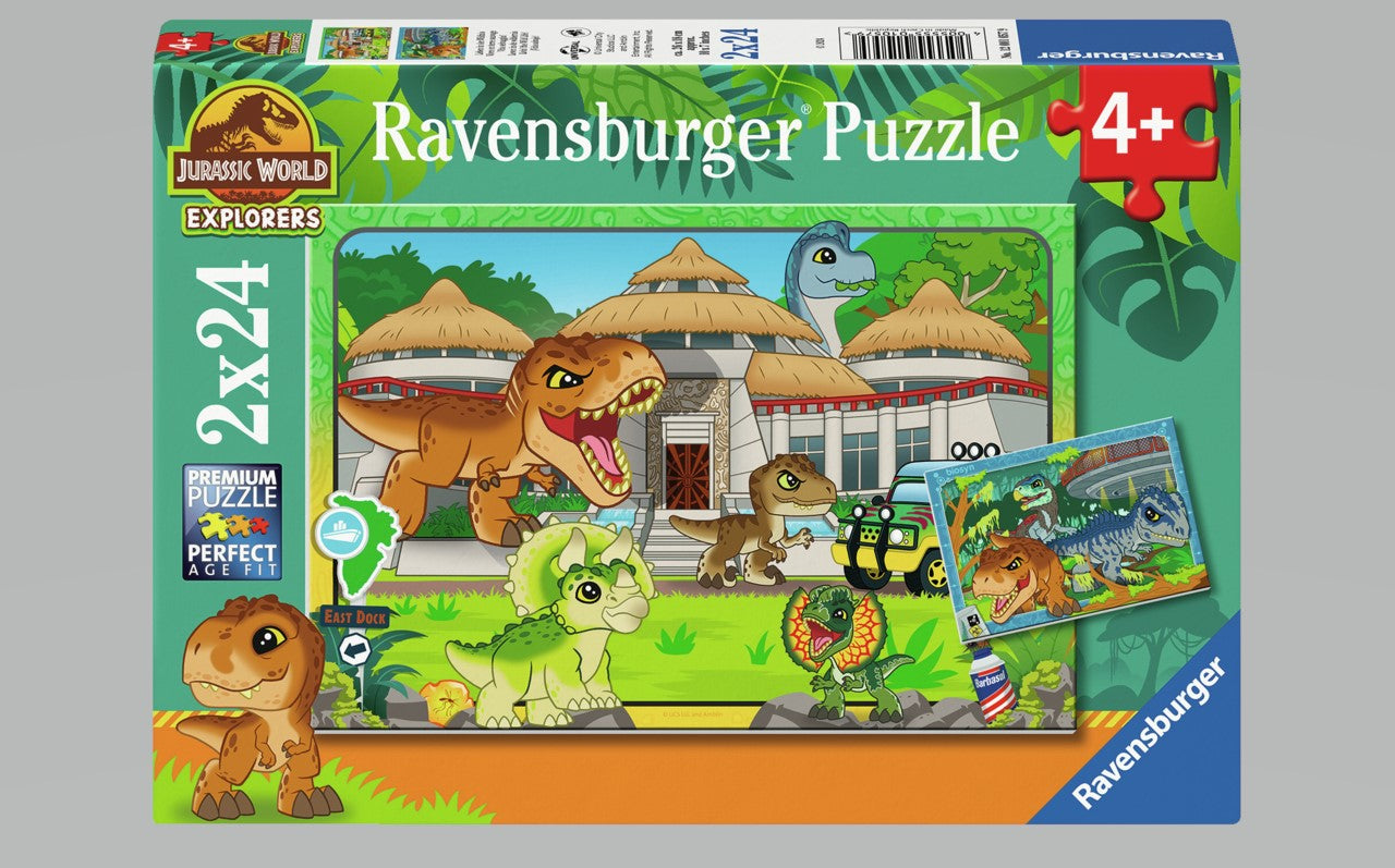 RAVENSBURGER JURASSIC WORLD 2 X 24
