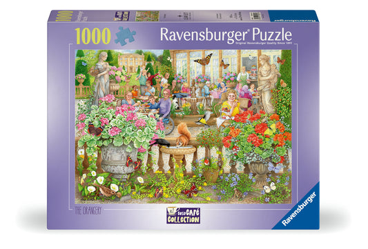 RAVENSBURGER COZY CAFE SECRET GARDEN 1000 PCS
