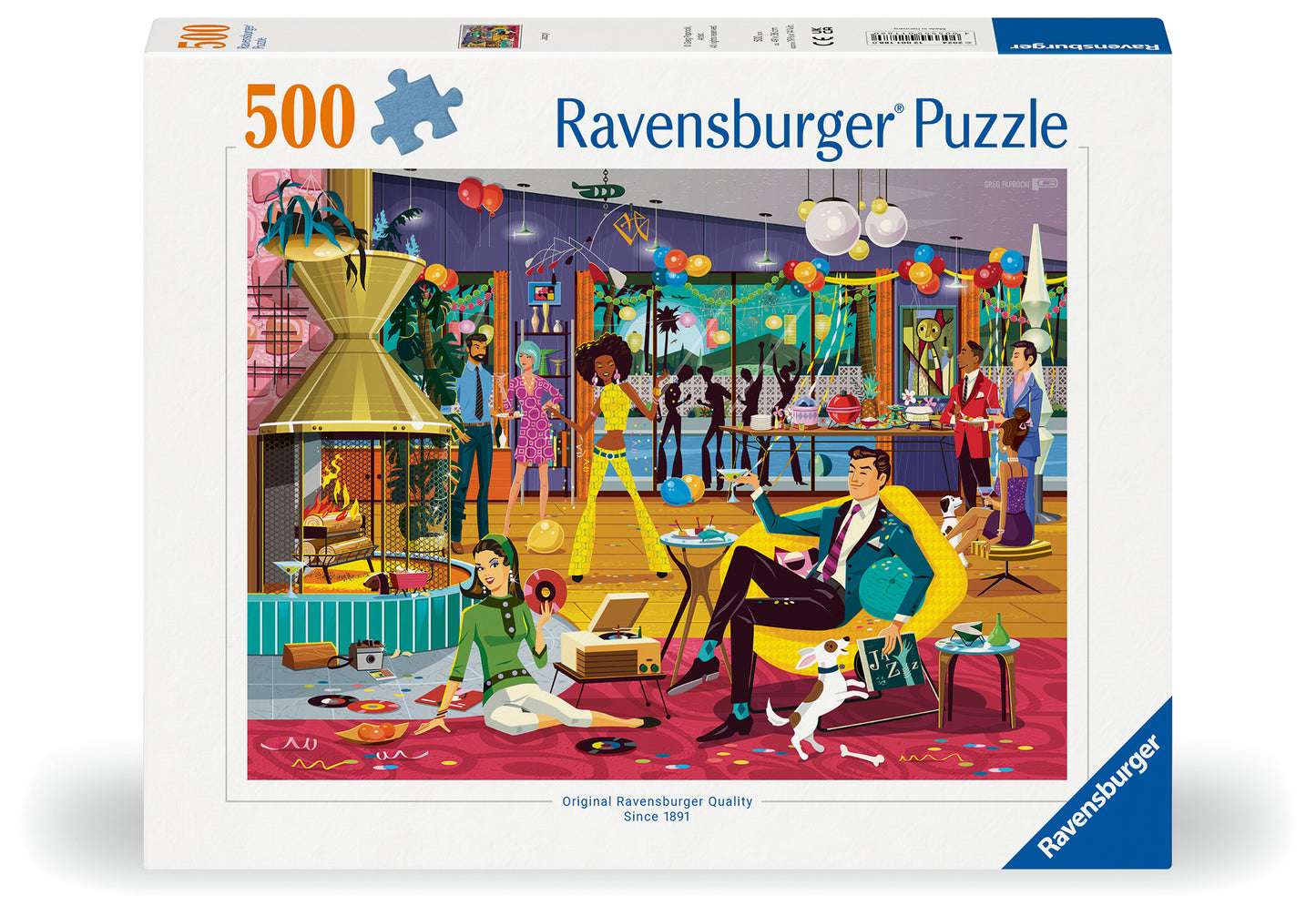 RAVENSBURGER 500 BRIKKER JAZZY!