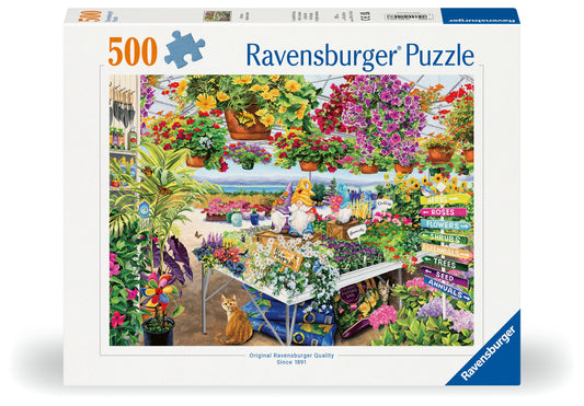 RAVENSBURGER GLORIOUS GARDEN CENTER 500 BRIKKER