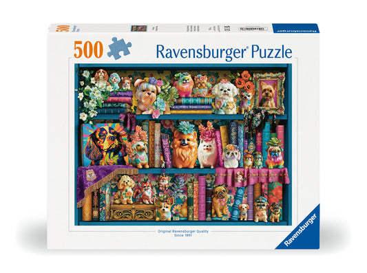 RAVENSBURGER PRECIOUS PORCELAIN PUPS 500 BRIKKER