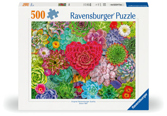 RAVENSBURGER SUCCULENT LOVE 500 BRIKKER