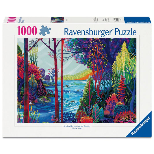 INDIGO FOREST PUSLESPIL 1000 BRIKKER