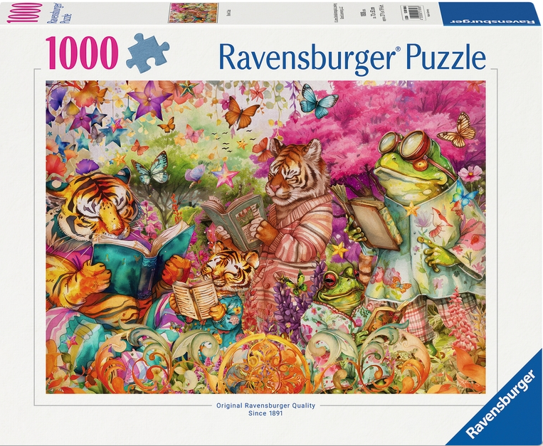 RAVENSBURGER BOOK CLUB 1000 BRIKKER