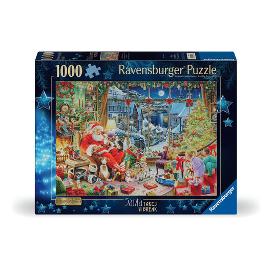 SANTA TAKES A BREAK PUSLESPIL 1000 BRIKKER