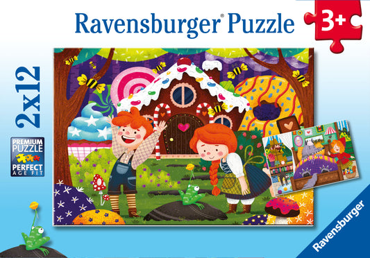 RAVENSBURGER FAIRY TALES 2 x 12 BRIKKER