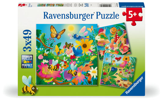 RAVENSBURGER BUGS, BUGS, BUGS 3X49 BRIKKER