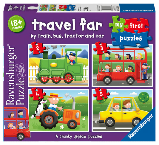 RAVENSBURGER TRAVEL FAR MY FIRST PUZZLES