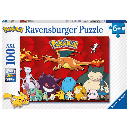 RAVENSBURGER MY FAVORITE POKEMON 100 BRIKKER
